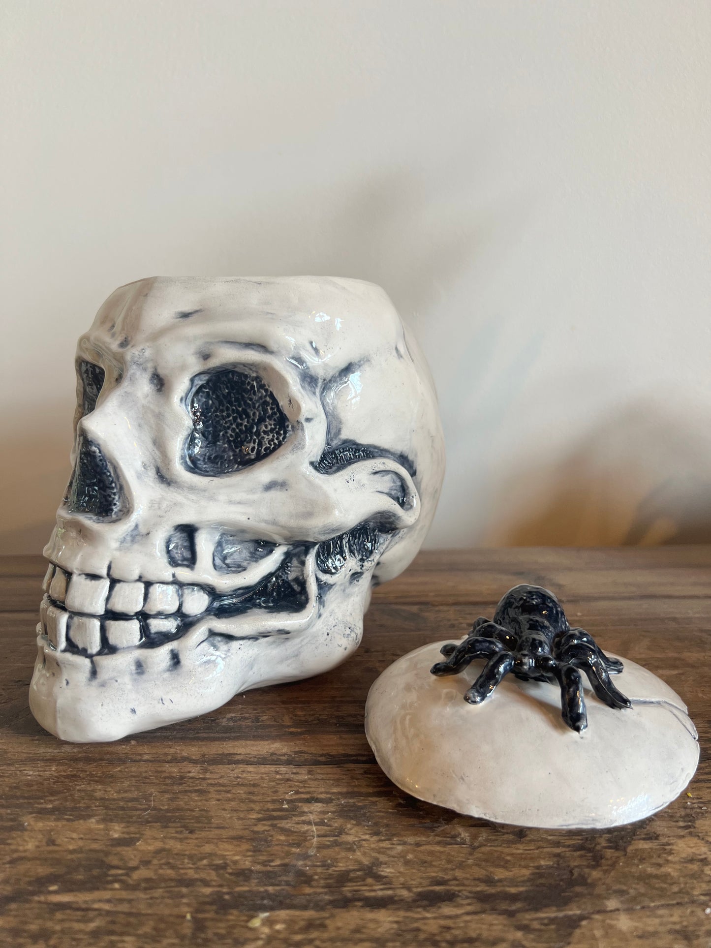 Skull Cookie Jar
