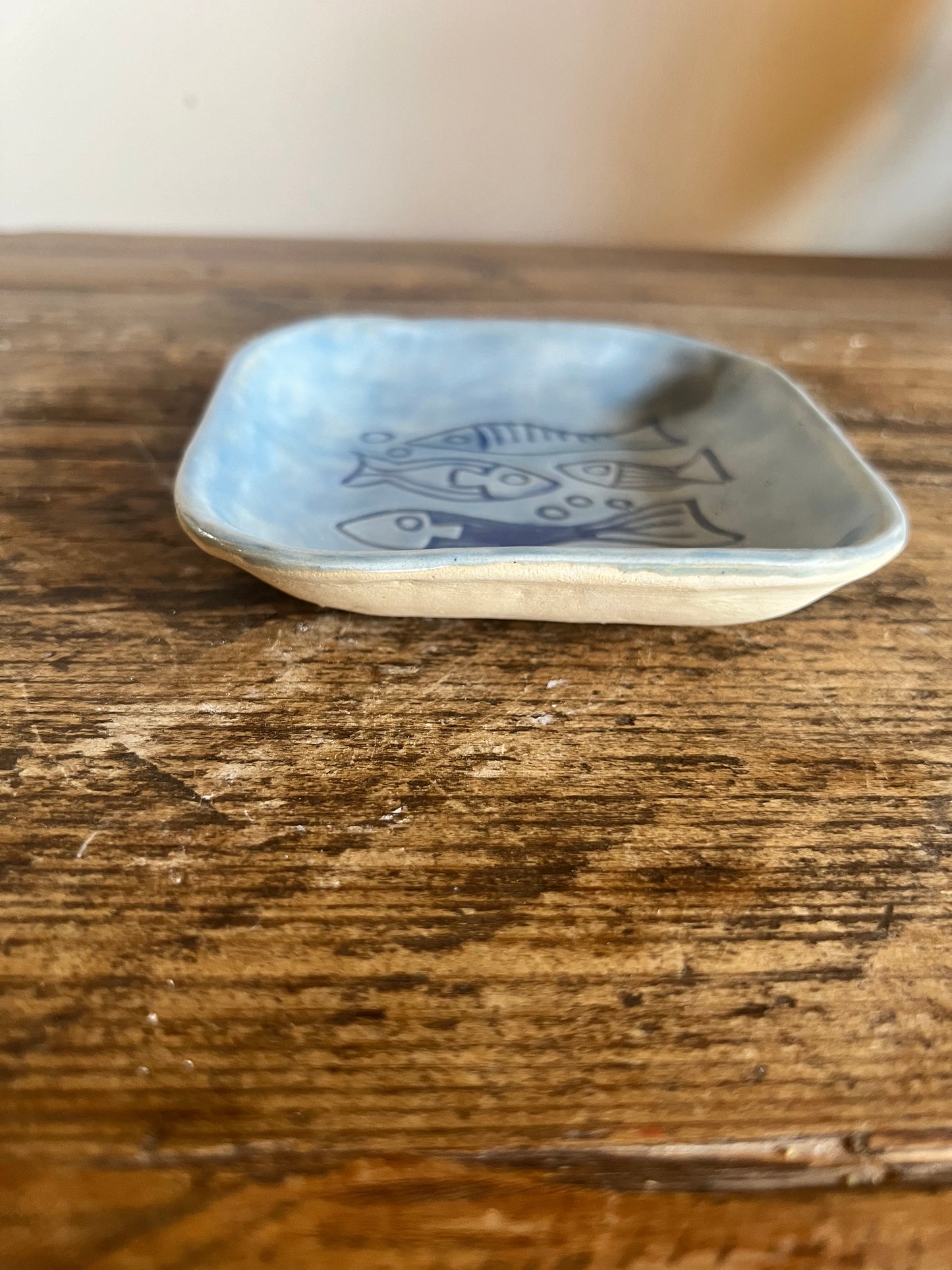 Ceramic fish tray / catch all