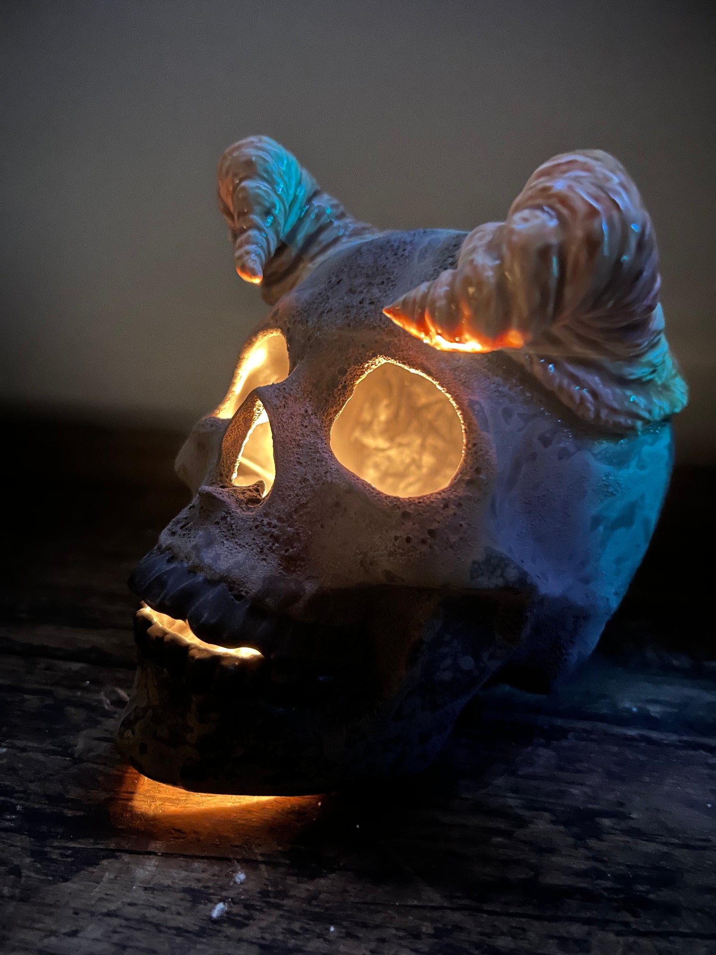 Black Demon Skull