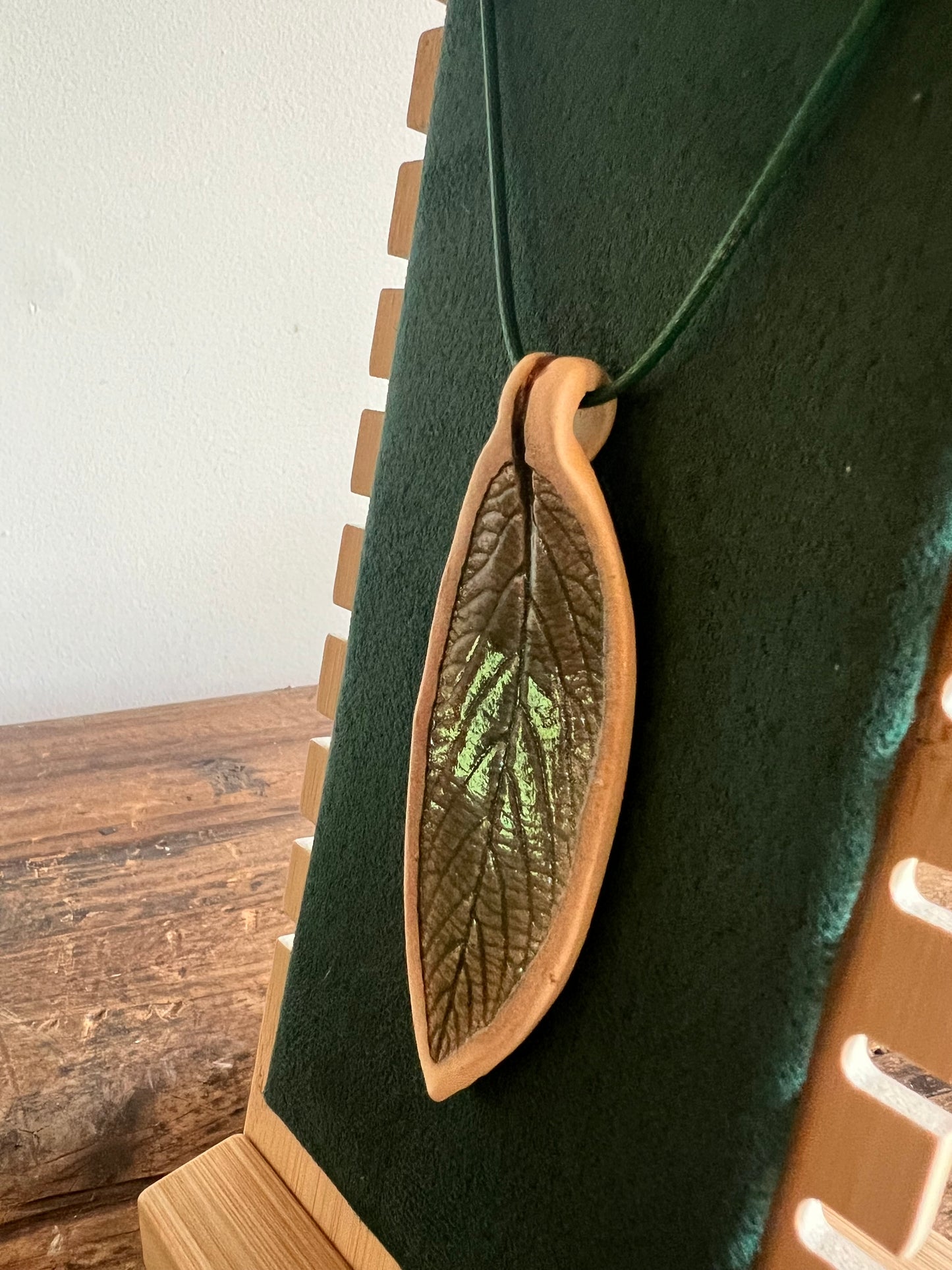 Leaf necklace