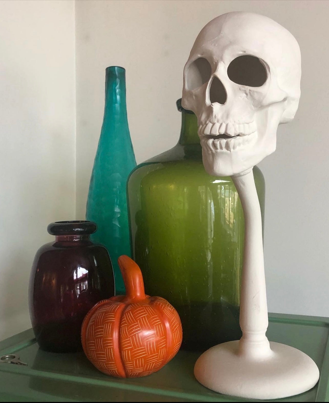 14.5” skull decoration