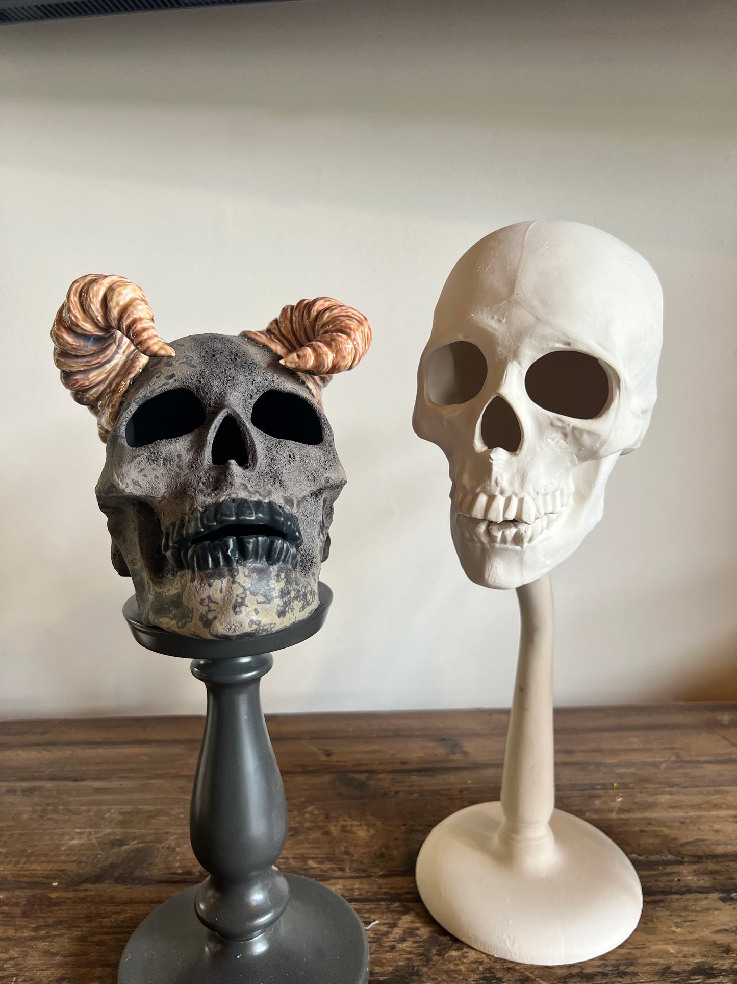 Black Demon Skull