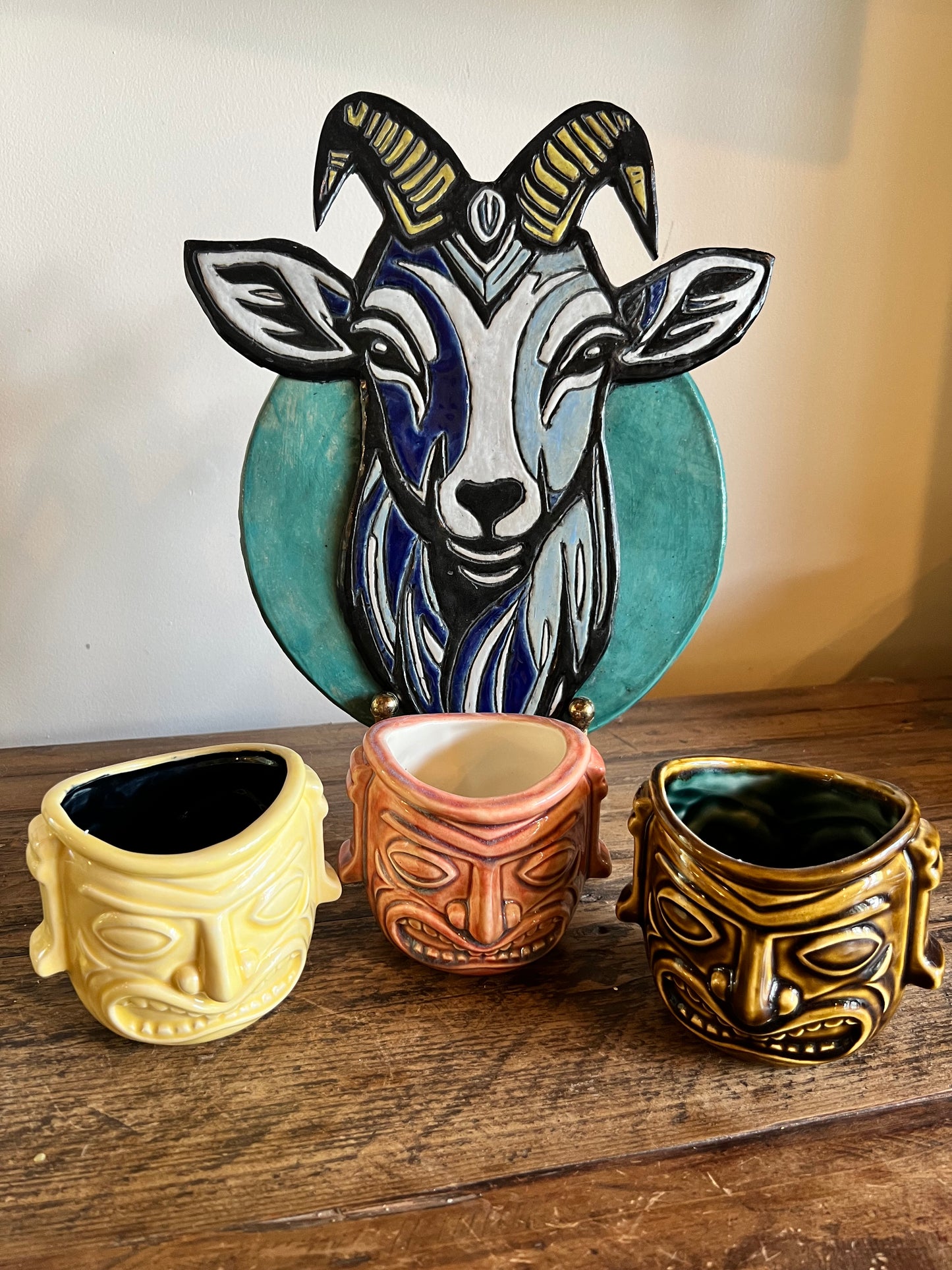 Vintage Tiki Mug