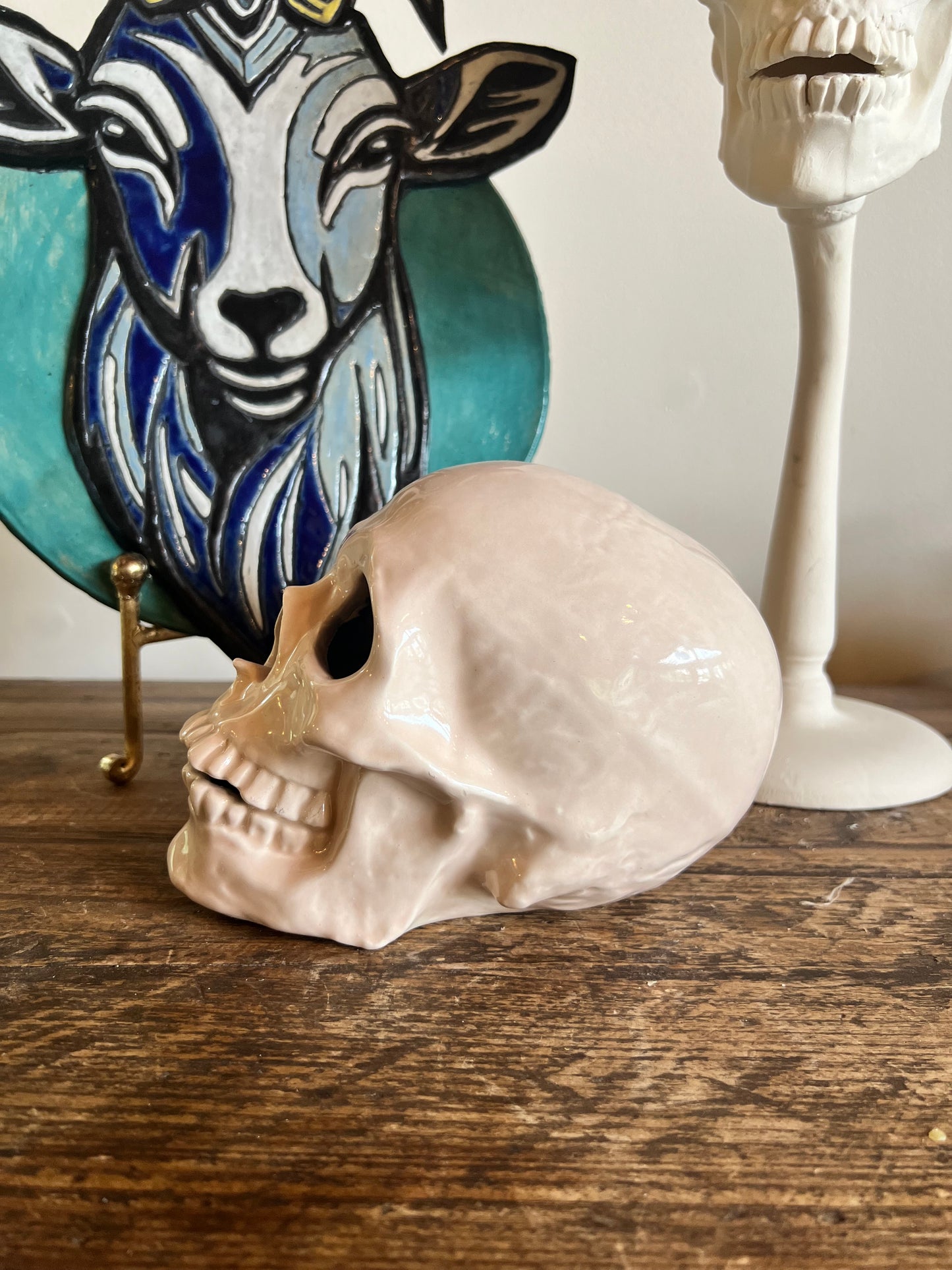 Skull - ceramic