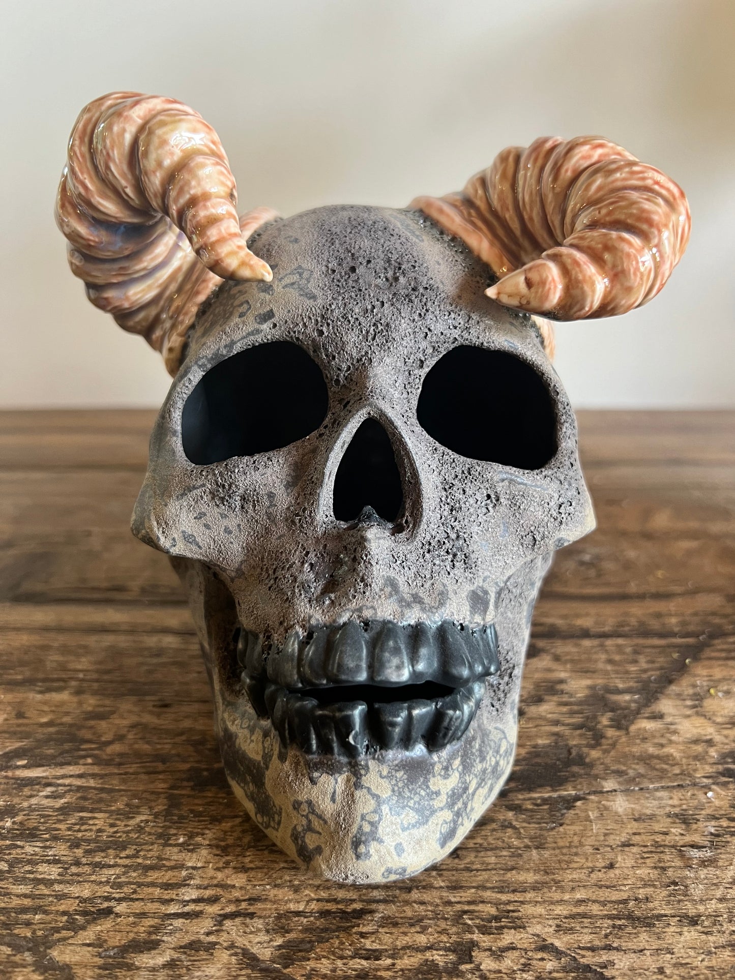 Black Demon Skull