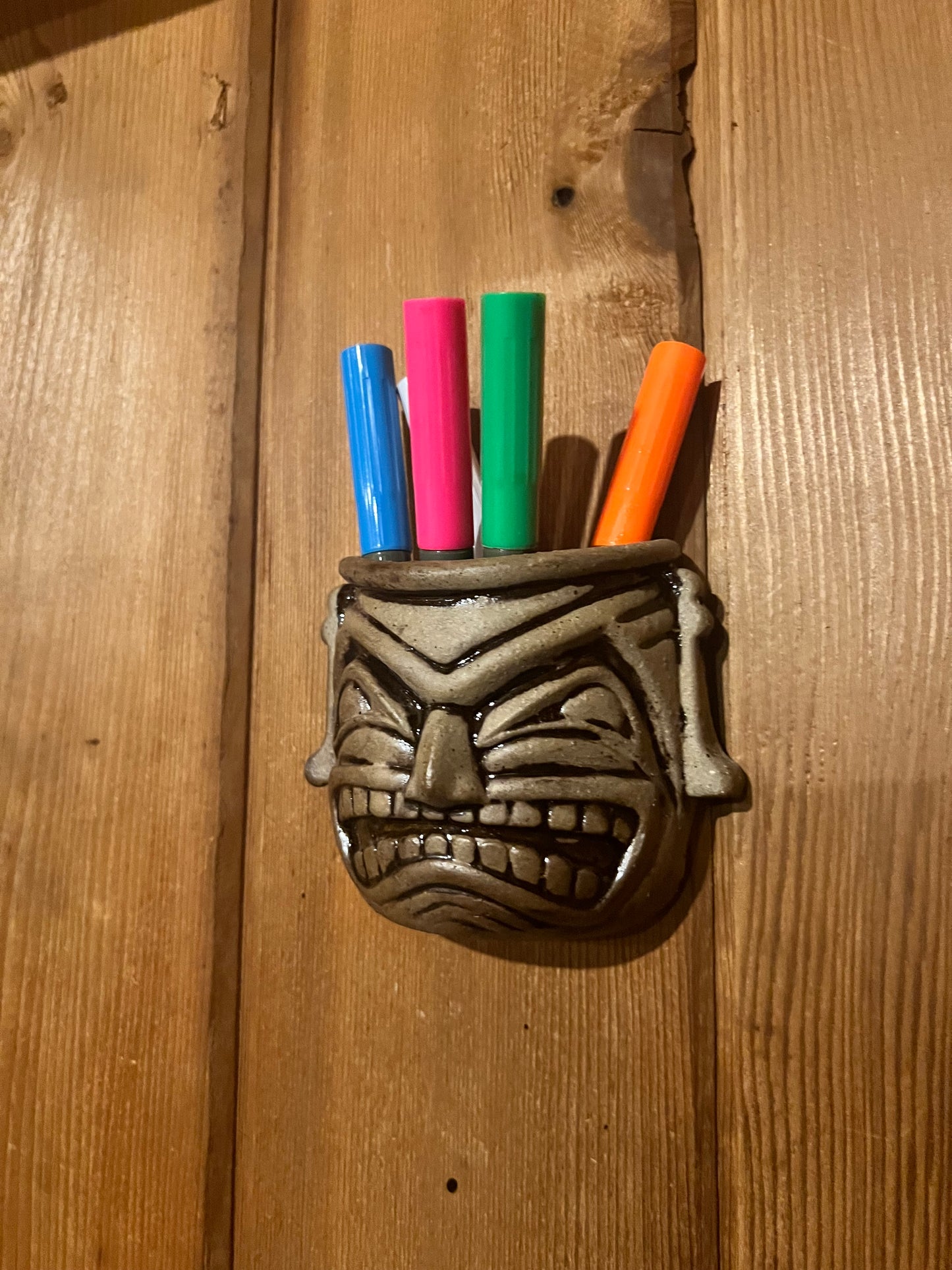 Tiki sconce