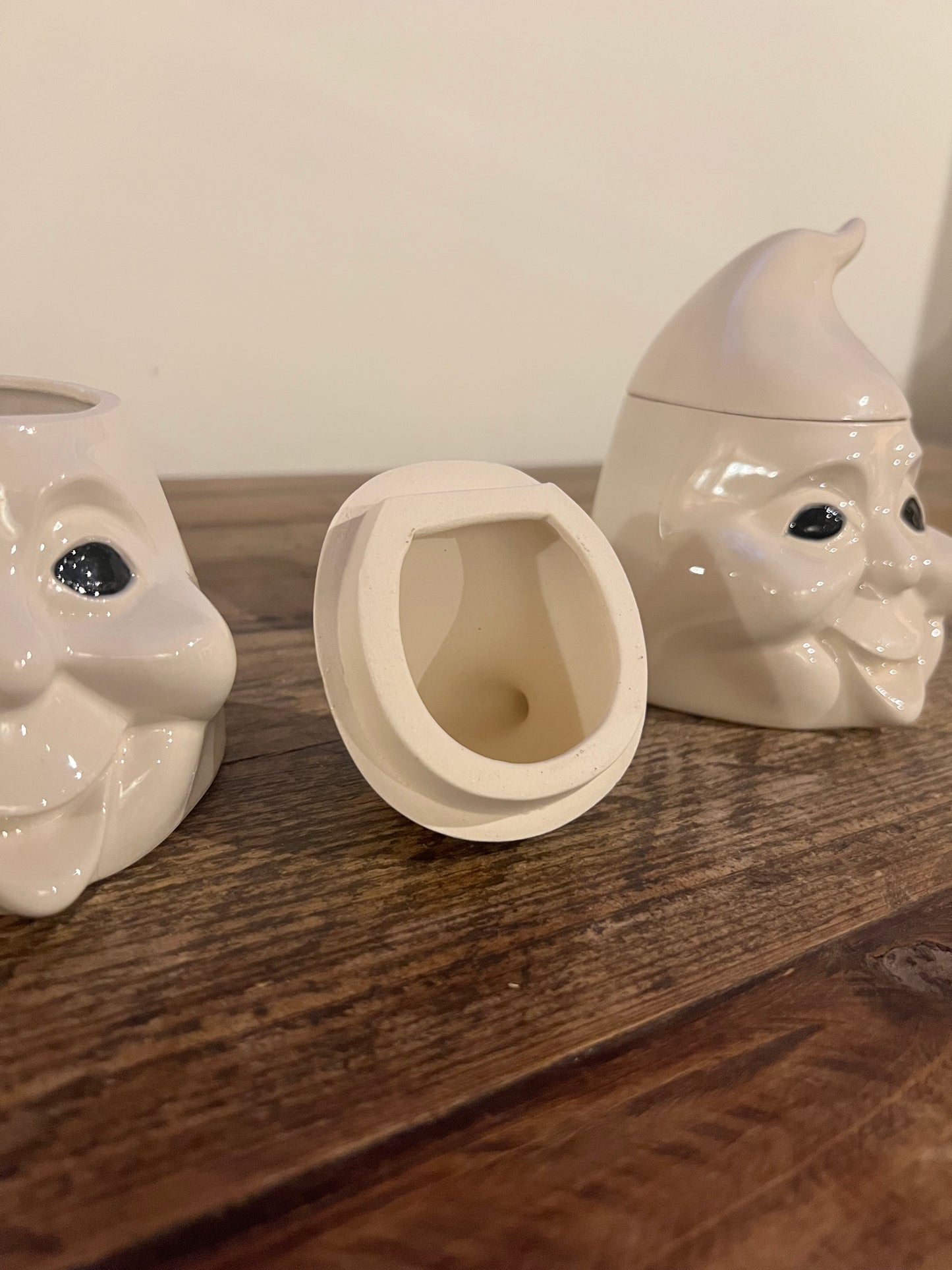 Ceramic Ghost Jar - Vintage